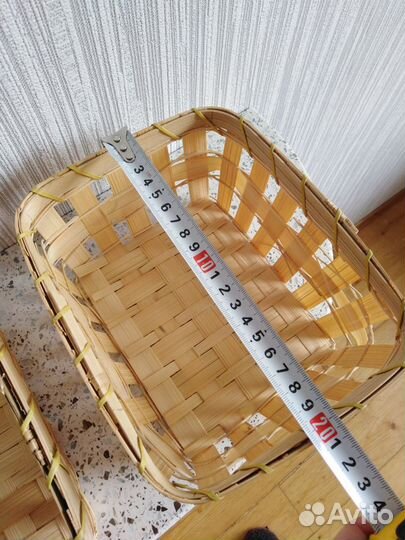 Корзиночки плетеные