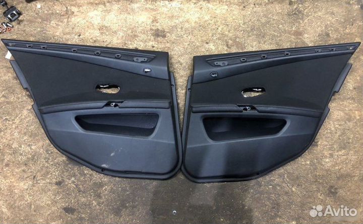 Дверные карты заднее Bmw E60