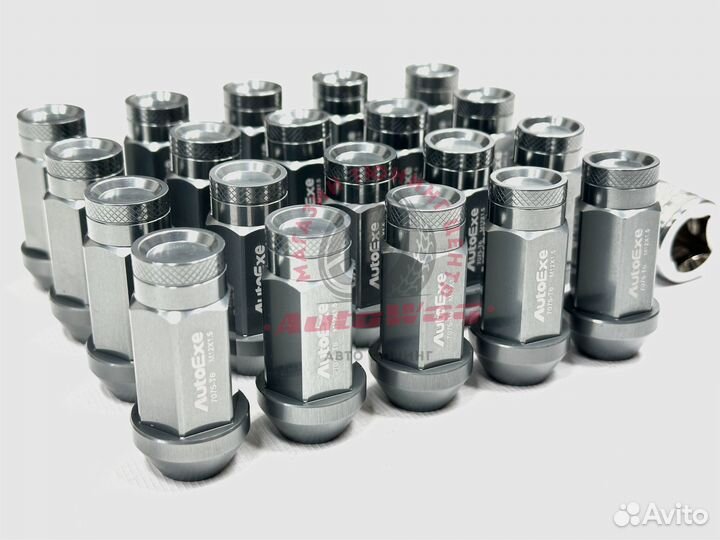 Титановые гайки колёсные Autoexe M12*1,5