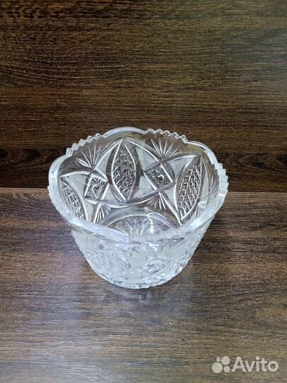 Салатник хрустальный СССР (#1253)