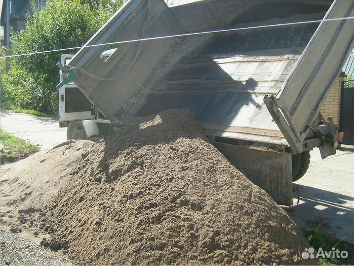 Щебень, Песок, Отсев, Скальный грунт