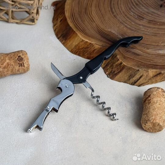 Подарочный набор штопор, аэратор, каплеуловитель