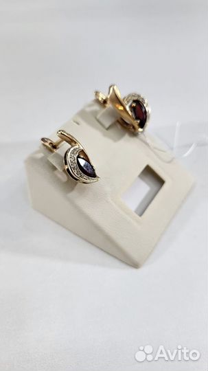 Золотые серьги (L43)