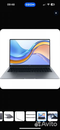 Honor MagicBook X16 Новый, чек, без ос