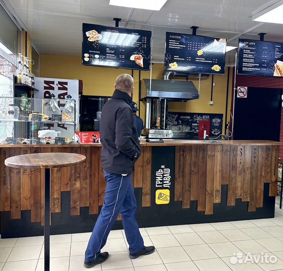 Шаурмячная кафе 30м2 Гриль и Лаваш