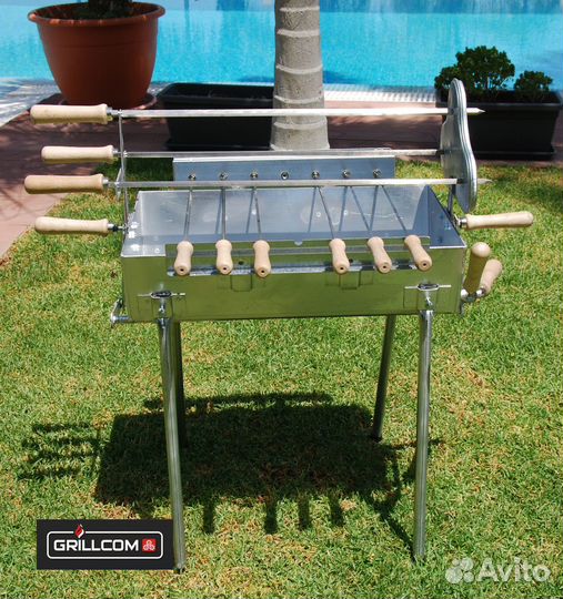 Мангал автоматический угольный