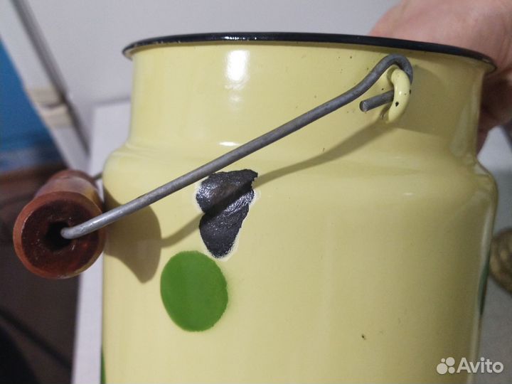 Бидон эмалированный СССР