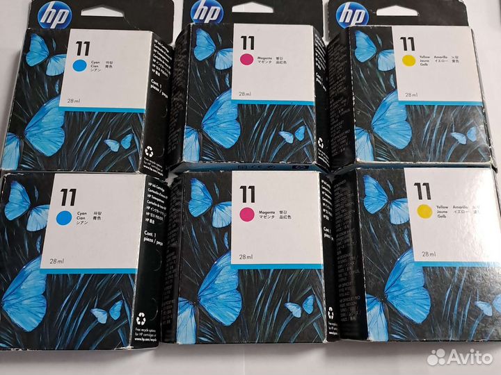 Картриджи hp 11 c4838a