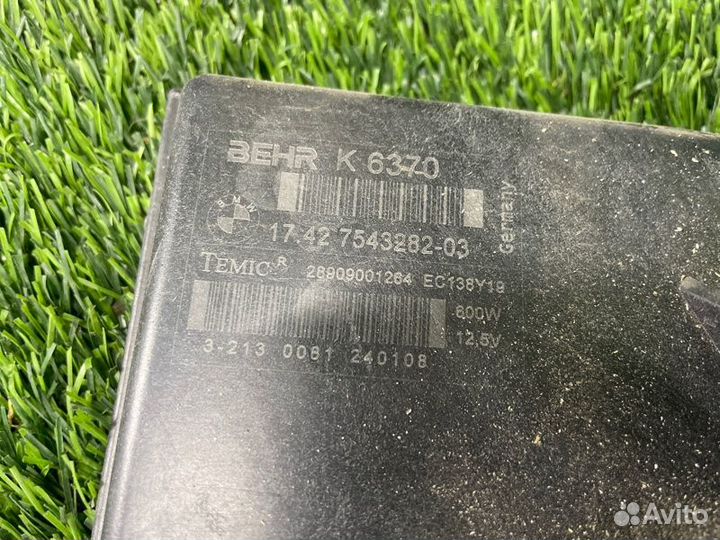 Вентилятор охлаждения радиатора Bmw 5 E60 N52B25