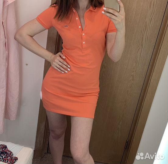 Платье поло женское Lacoste оригинал