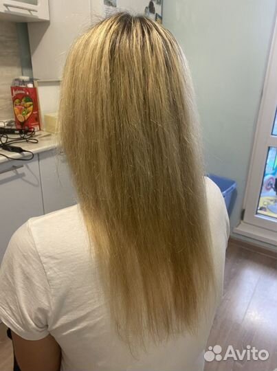 Наращивание волос, капсуляция волос