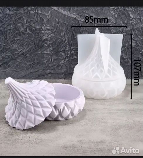 Силиконовая форма шкатулка