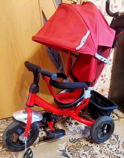 Велосипед с родительской ручкой. торг