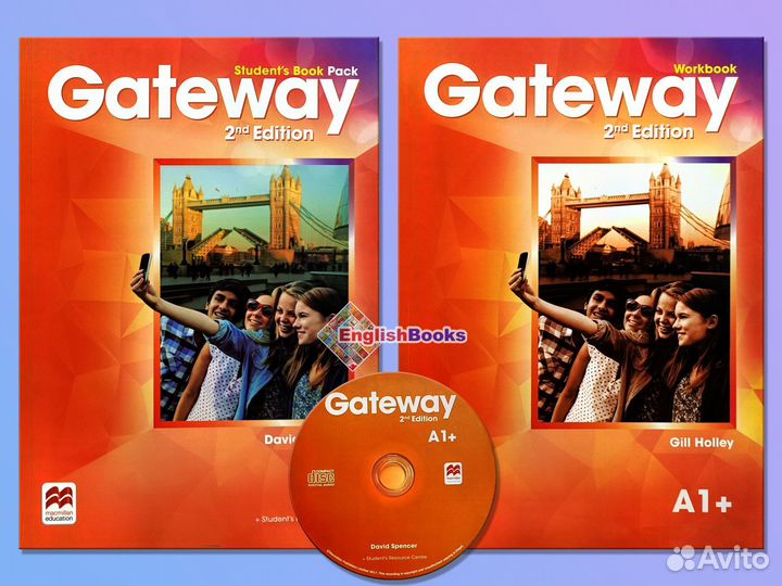 Gateway A1+, 2nd edition,комплект (SB,WB,CD)новые