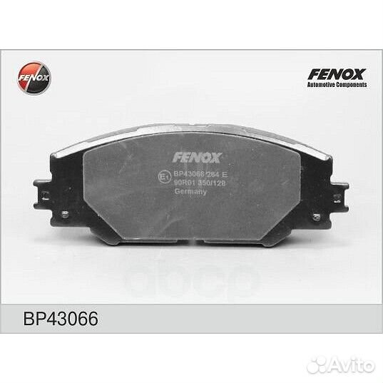 Колодки дисковые Fenox BP43066