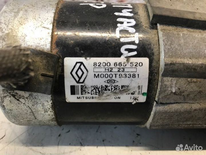 Стартер Renault Duster