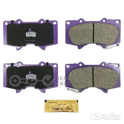 Nibk PN1482 Колодки тормозные передние toyota LC p