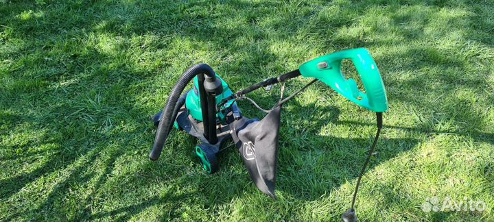 Садовый пылесос для листьев