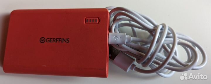 Внешний аккумулятор Gerffins G600. Объём 6000 мАч