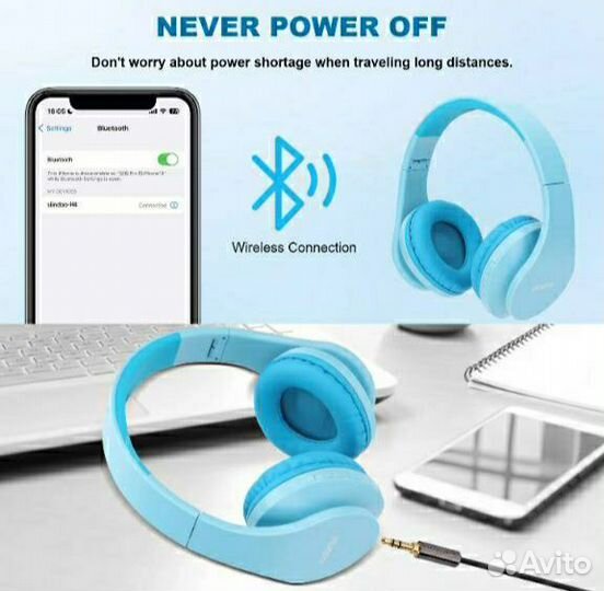 Беспроводные наушники накладные Siindoo