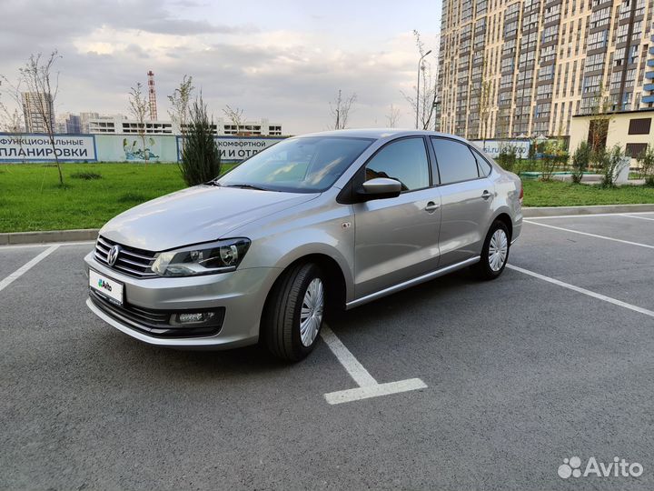 Volkswagen Polo 1.6 AT, 2017, 101 000 км