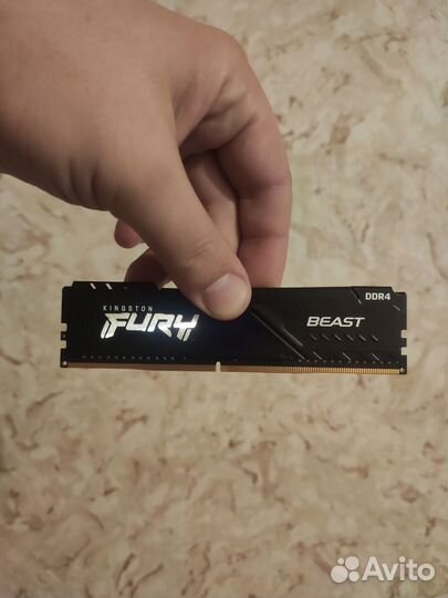 Оперативная память Kingston Fury Beast DDR4 2666