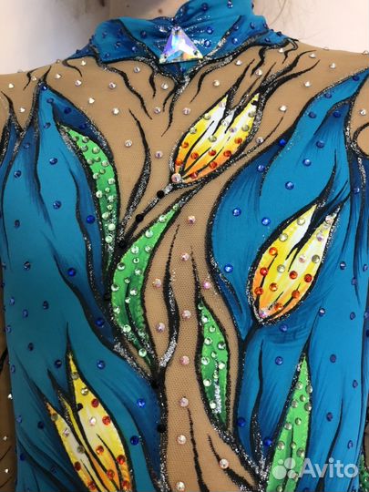 Купальник для художественной гимнастики 140