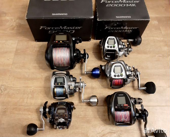 Современные электрокатушки Shimano Forcemaster