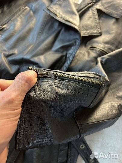 Кожаный плащ женский Real Leather