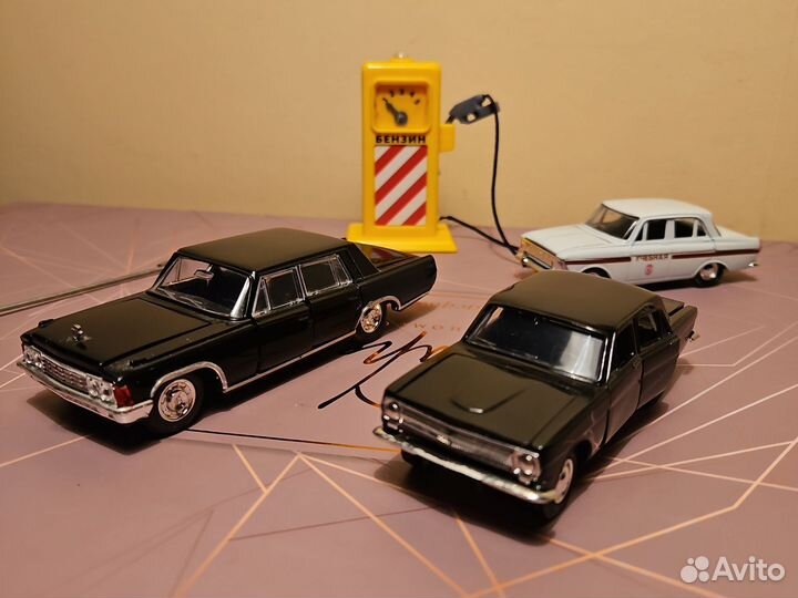 Автомобили СССР 1:43,Москвич 412,ЗИЛ 117,газ 24