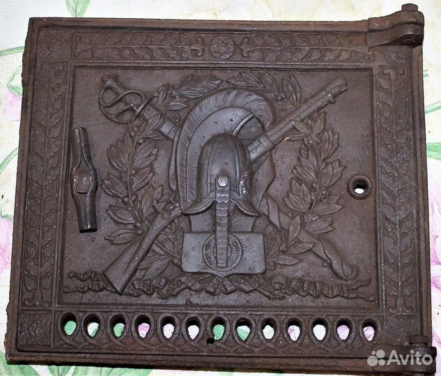 Дверка печная, к юбилею Бородино 1812 год