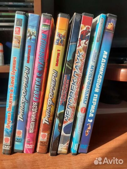 DVD- диски с мультфильмами для детей