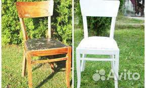 Деревянные стулья б/у