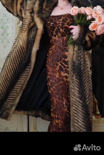 Шуба из волка винтаж