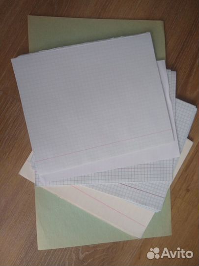 Набор тетрадей, папок, листков