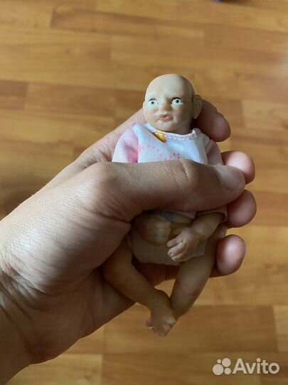 Кукла реборн мини