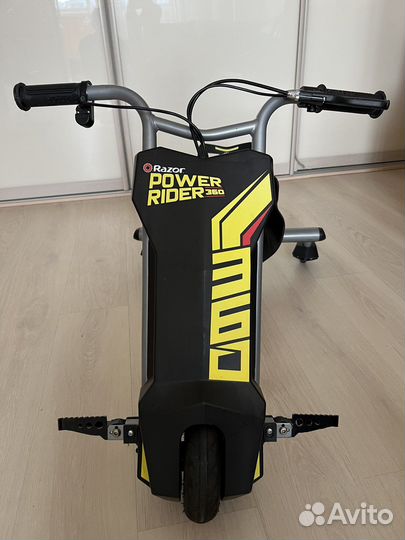 Электро дрифт карт детский Razor Powerrider 360