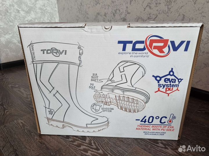 Сапоги мужские из эва (Т-40С) р.44 Torvi