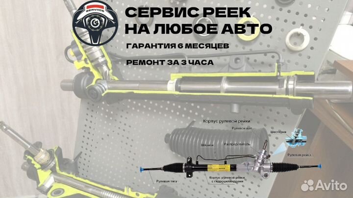 Рулевая рейка Мерседес-Бенц w163 Mercedes-Benz ML