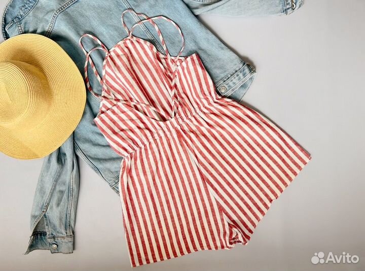 Летний комбинезон с открытой спиной S 42