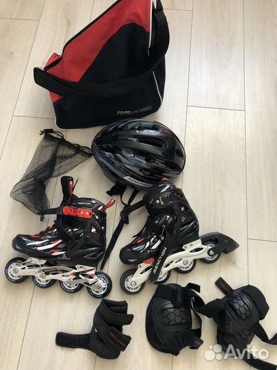 Роликовые коньки детские раздвижные