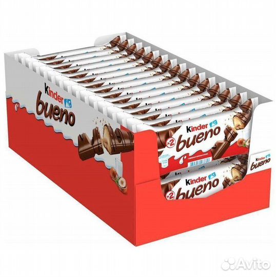 Батончик Kinder Bueno 43 г
