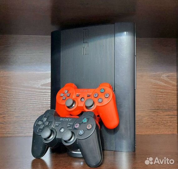 Sony PS3 500G +100 игр + 2 геймпада