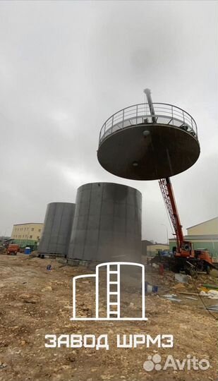 Резервуар вертикальный стальной 700 кубов