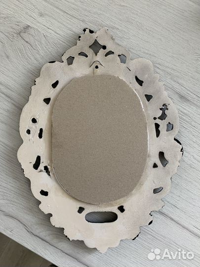 Картина маслом в рамке, привидение 23х31см