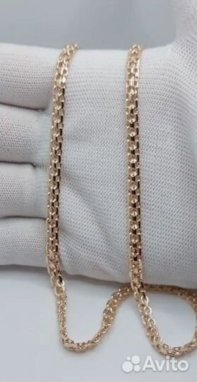 Золотая цепь мед сплав высшего качества
