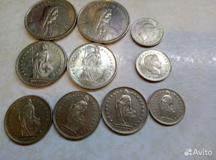 Швейцарские монеты