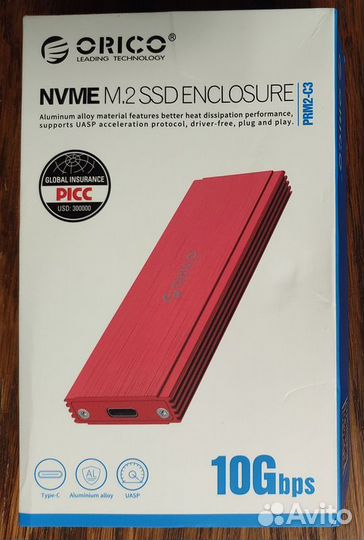 Корпус новый SSD m.2 nvme