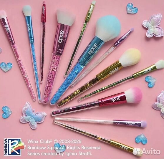 Кисти для макияжа winx soda