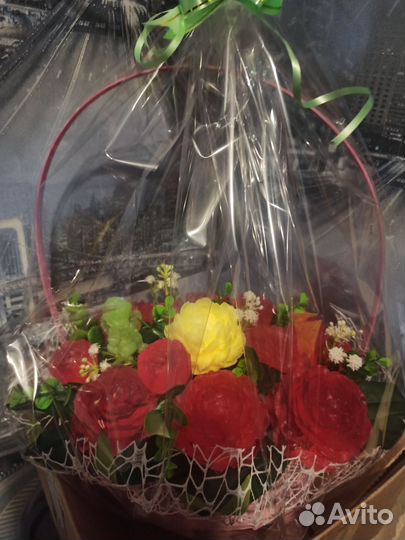 Мыло ручной работы букеты